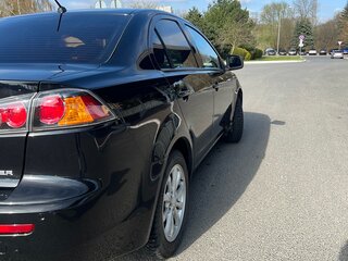 2012 Mitsubishi Lancer X Рестайлинг, чёрный, 700000 рублей, вид 4