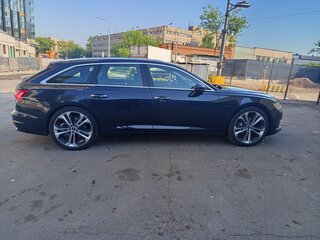 2019 Audi A6 45 TDI V (C8), синий, 4188000 рублей, вид 4