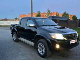 2008 Toyota Hilux VII, чёрный, 1670000 рублей, вид 2