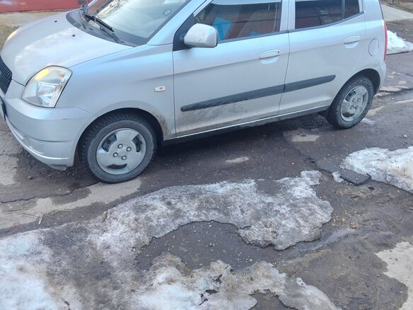 2005 Kia Picanto I, серебристый, 500000 рублей - вид 3