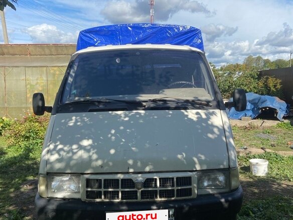 2001 ГАЗ ГАЗель (3302), белый, 350000 рублей