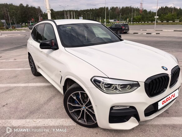 2019 BMW X3 30d xDrive III (G01), белый, 4300000 рублей - вид 3