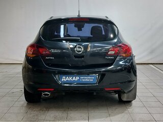 2012 Opel Astra J Рестайлинг, чёрный, 630000 рублей, вид 5