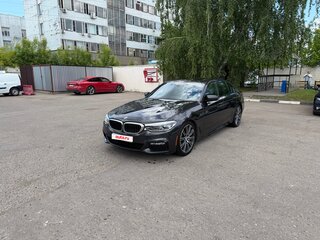 2017 BMW 5 серии 540i VII (G30/G31/G38), серый, 3550000 рублей, вид 3