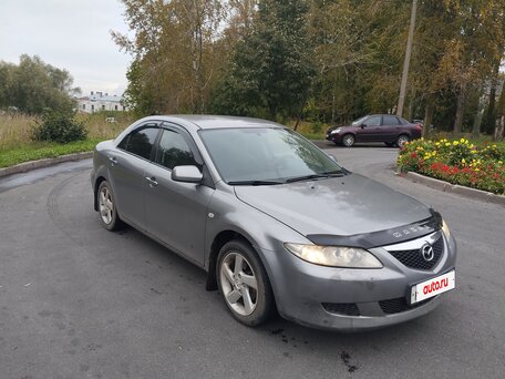 2005 Mazda 6 I (GG), серебристый, 220000 рублей, вид 1
