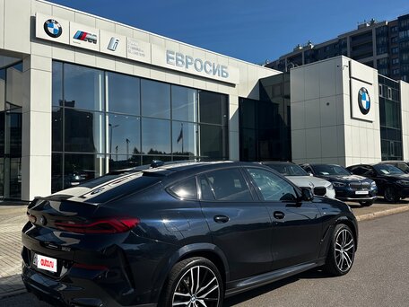 2019 BMW X6 40i III (G06), чёрный, 6900000 рублей, вид 4
