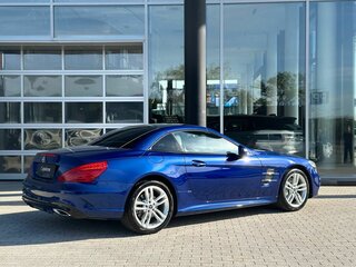 2019 Mercedes-Benz SL-Класс 400 VI (R231) Рестайлинг, синий, 8160000 рублей, вид 4