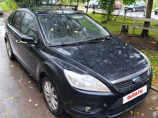 2008 Ford Focus II Рестайлинг, чёрный, 620000 рублей, вид 3