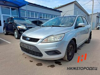 2009 Ford Focus II Рестайлинг, серебристый, 370000 рублей, вид 1