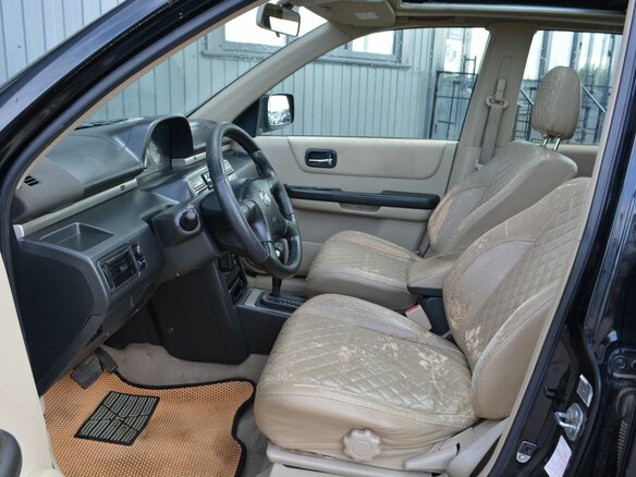 2002 Nissan X-Trail I, чёрный - вид 15