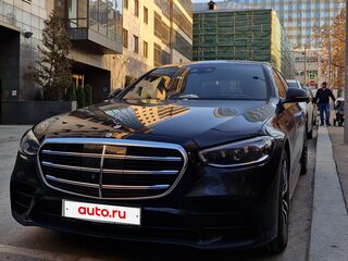 2021 Mercedes-Benz S-Класс 350 d Long 4MATIC VII (W223), чёрный, 7500000 рублей, вид 3