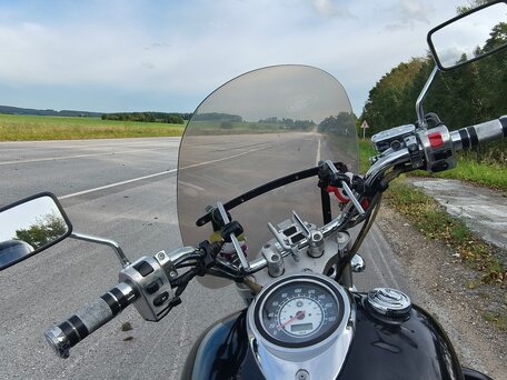 2003 Yamaha XVS1100, чёрный, 440000 рублей, вид 5