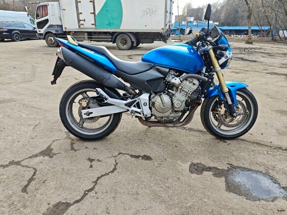2005 Honda CB 600F Hornet, синий, 450000 рублей - вид 3
