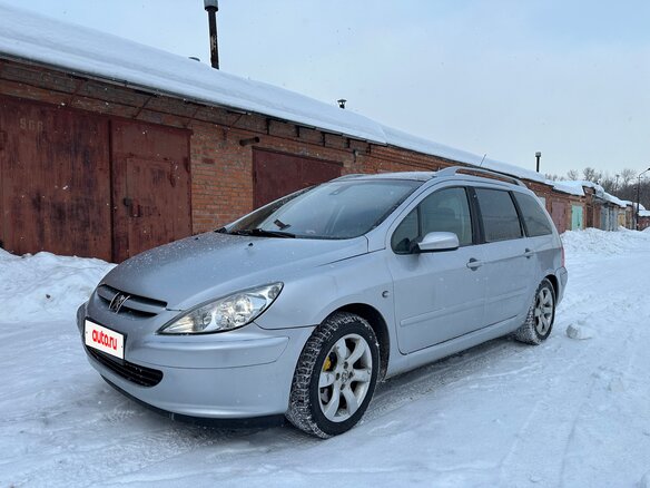 2004 Peugeot 307 I, серебристый, 350000 рублей - вид 1