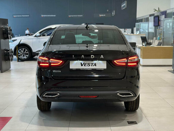 2026 Lada (ВАЗ) Vesta I Рестайлинг (NG), чёрный - вид 4