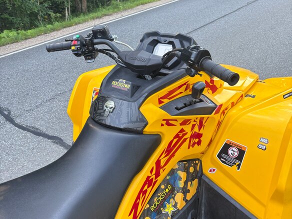 2012 BRP Can-Am Outlander MAX 500, жёлтый, 790000 рублей - вид 8