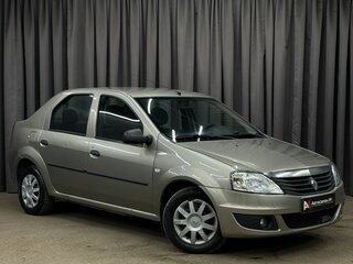 2010 Renault Logan I Рестайлинг, бежевый, 459777 рублей, вид 3