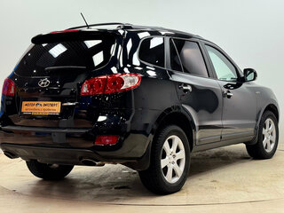 2008 Hyundai Santa Fe II, чёрный, 725000 рублей, вид 4