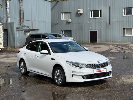 2016 Kia Optima IV, белый, 1395000 рублей, вид 4