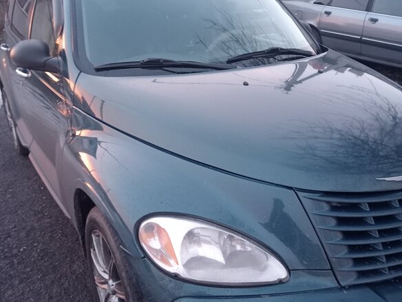 2001 Chrysler PT Cruiser, зелёный, 335000 рублей - вид 3