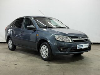 2014 Lada (ВАЗ) Granta I, серый, 365000 рублей, вид 3