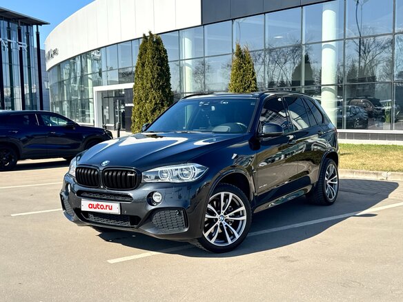 2017 BMW X5 40d III (F15), чёрный