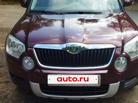 2012 Skoda Yeti I, пурпурный, 999999 рублей, вид 1