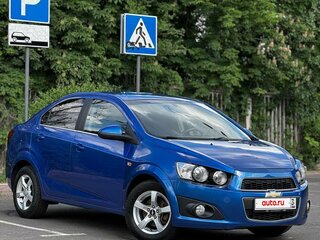 2013 Chevrolet Aveo II, синий, 620000 рублей, вид 3