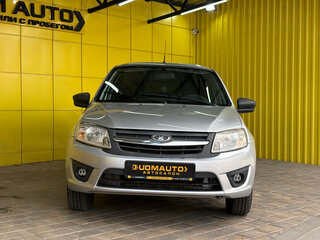 2014 Lada (ВАЗ) Granta I, серебристый, 319000 рублей, вид 2