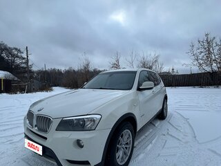 2013 BMW X3 20i xDrive II (F25), белый, 1599000 рублей, вид 4