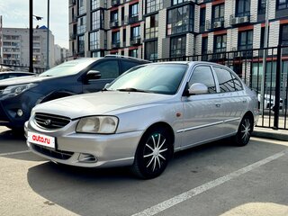 2007 Hyundai Accent ТагАЗ II, серебристый, 330000 рублей, вид 1
