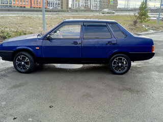 1998 Lada (ВАЗ) 21099, синий, 120000 рублей, вид 4