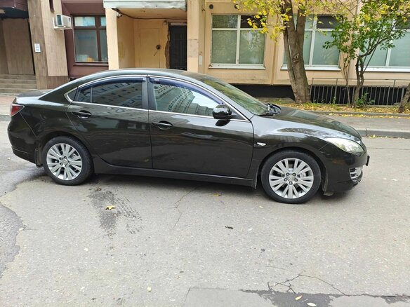 2008 Mazda 6 II (GH), чёрный, 718000 рублей - вид 3