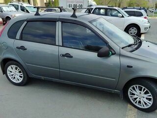 2009 Lada (ВАЗ) Kalina I, серый, 190000 рублей, вид 4