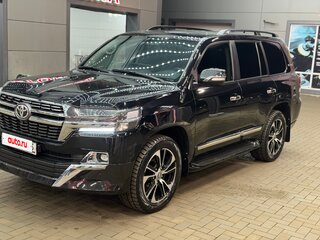 2013 Toyota Land Cruiser 200 Series Рестайлинг 1, чёрный, 4350000 рублей, вид 2