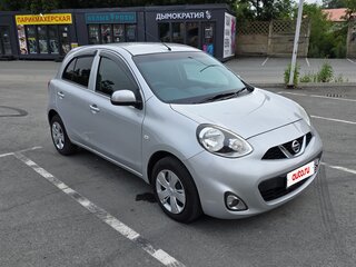 2016 Nissan March IV (K13) Рестайлинг, серый, 610000 рублей, вид 2