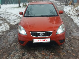 2009 Kia Rio II Рестайлинг, красный, 430000 рублей, вид 1