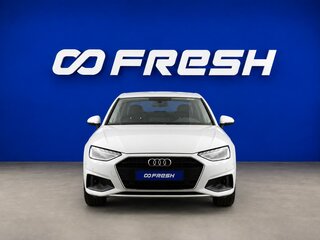 2021 Audi A4 35 TFSI V (B9) Рестайлинг, белый, 2599077 рублей, вид 3