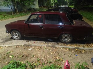 2006 Lada (ВАЗ) 2107, пурпурный, 65000 рублей, вид 4