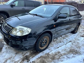 2006 Toyota Corolla IX (E120, E130) Рестайлинг, чёрный, 430000 рублей, вид 1