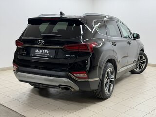 2020 Hyundai Santa Fe IV, чёрный, 3050000 рублей, вид 4