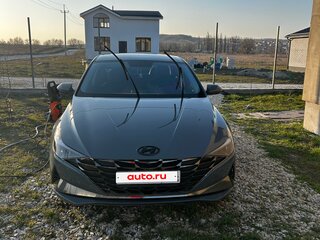 2021 Hyundai Elantra VII (CN7), серый, 1799000 рублей, вид 3
