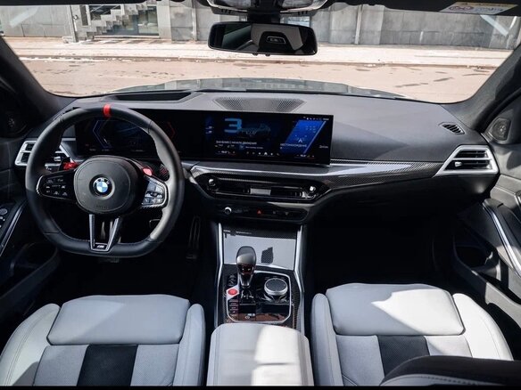 2024 BMW M3 Competition Package VI (G80) Рестайлинг, серый, 15100000 рублей - вид 12