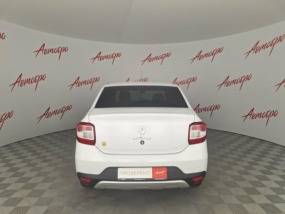 2020 Renault Logan Stepway II Рестайлинг, белый - вид 3