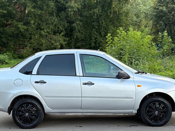 2012 Lada (ВАЗ) Granta I, серебристый - вид 7