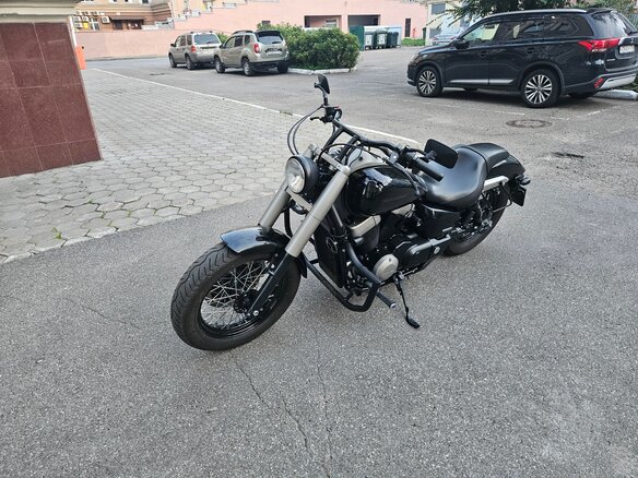 2010 Honda Shadow 750, чёрный, 750000 рублей - вид 2