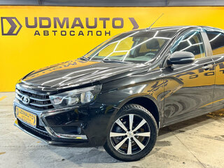 2018 Lada (ВАЗ) Vesta I, чёрный, 629000 рублей, вид 2