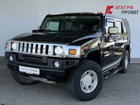 2003 Hummer H2 I, чёрный, 1800000 рублей, вид 1