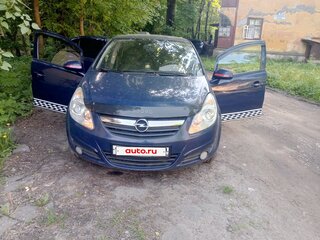 2010 Opel Corsa D Рестайлинг I, синий, 375000 рублей, вид 3