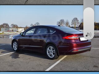 2018 Ford Fusion (North America) II Рестайлинг, красный, 1100000 рублей, вид 3